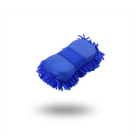 Shinero dual clean sponge cleaner with microfiber