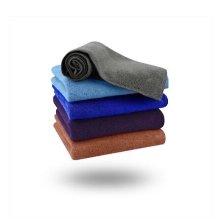 Shinero  microfiber cloth 350 gsm 40cm X 40 cm ( set of 5 )