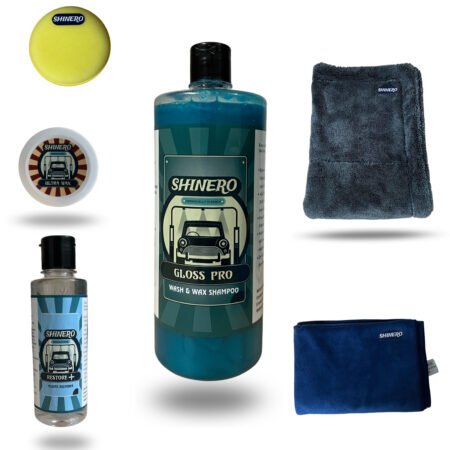 Shinero wash and  protection kit (set of 6)