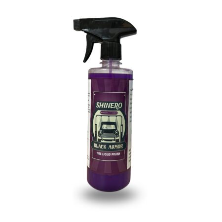 Black armor tire liquid polish