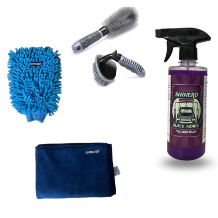 Shinero tire care combo set of 5